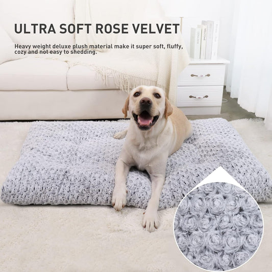 KSIIA Cama lavable para perro, cama de lujo para perros, cómoda almohadilla...