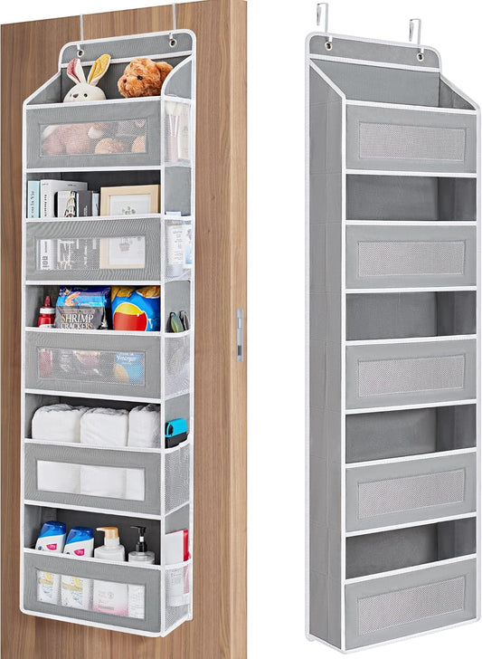 JARLINK Organizador de almacenamiento sobre la puerta, organizador de puerta