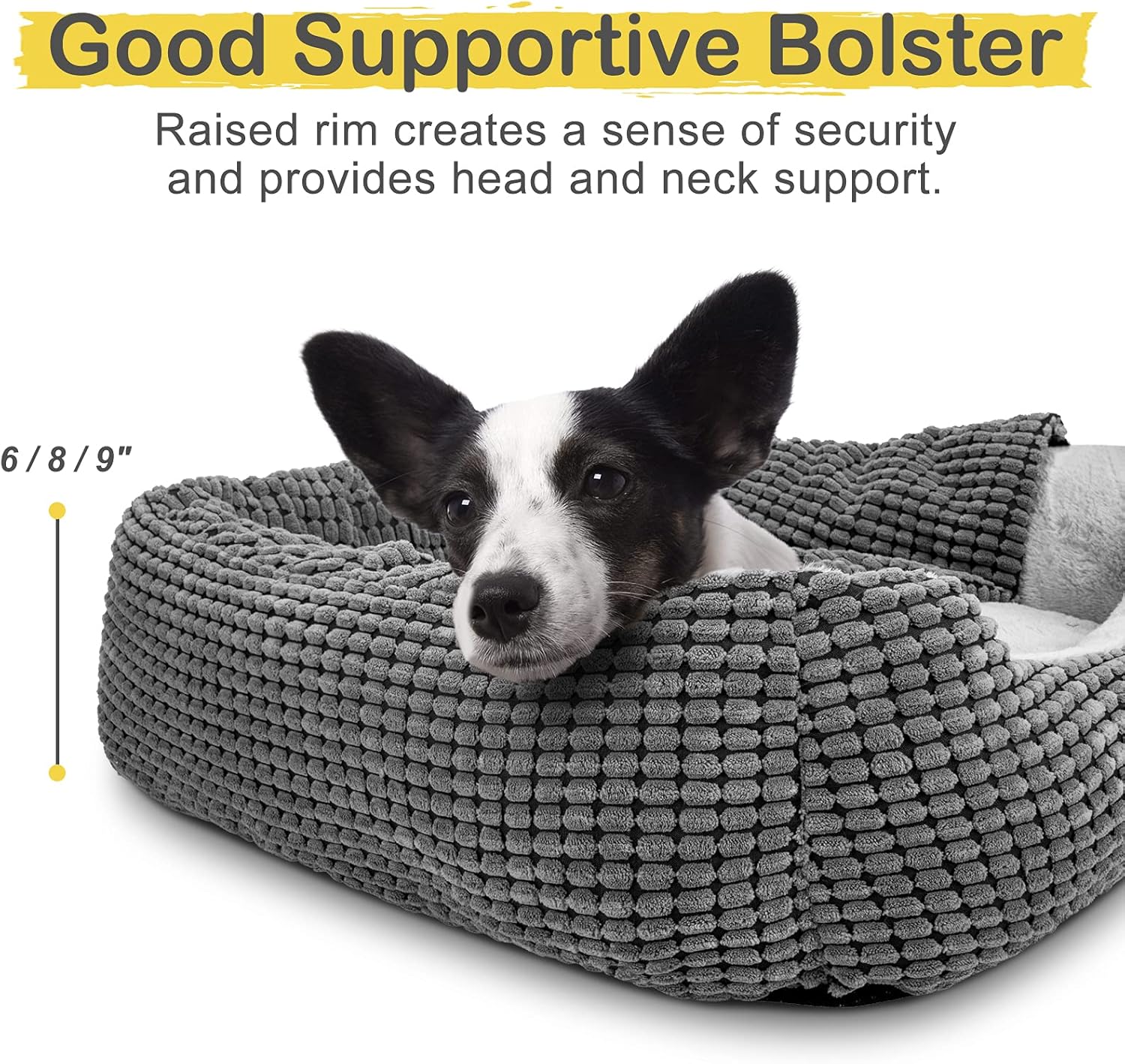 GASUR Camas para perros grandes, medianos y pequeños, manta rectangular con...