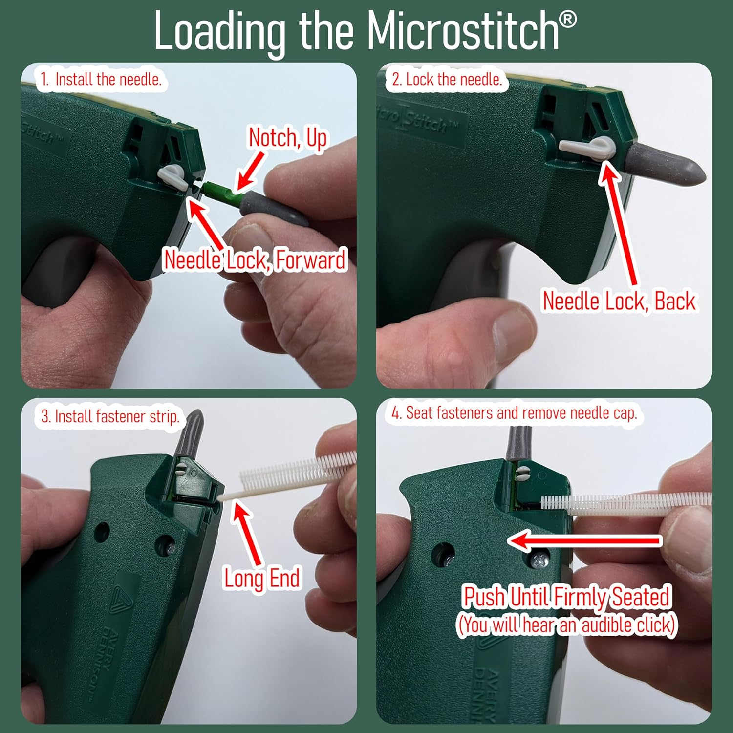 El kit original MicroStitch Micro-Fastener Kit tu mejor pistola de puntada...