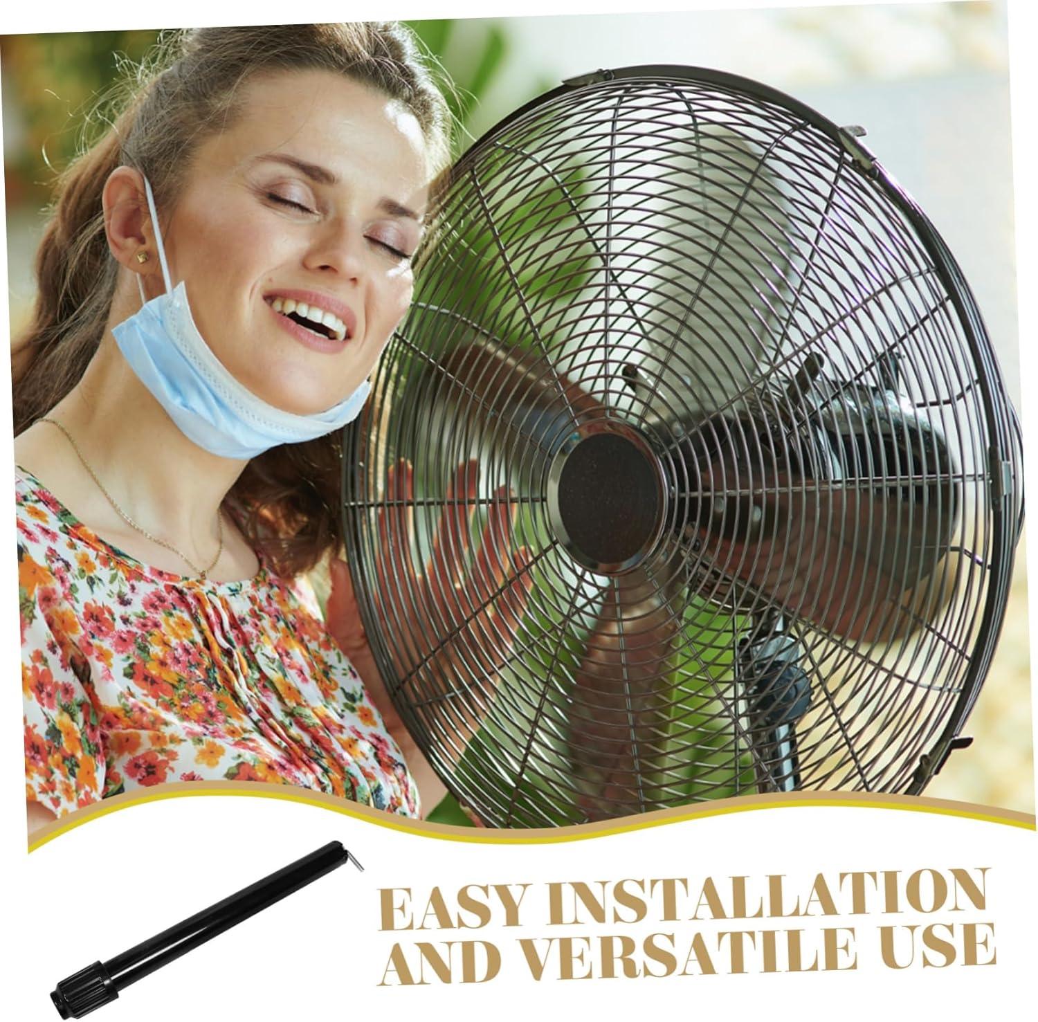 Barra de soporte de ventilador de piso de ventilador eléctrico poste de hierro