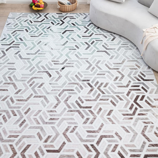 DECOMALL Coronado - Alfombra de área de 9 x 12 pies, moderna alfombra...
