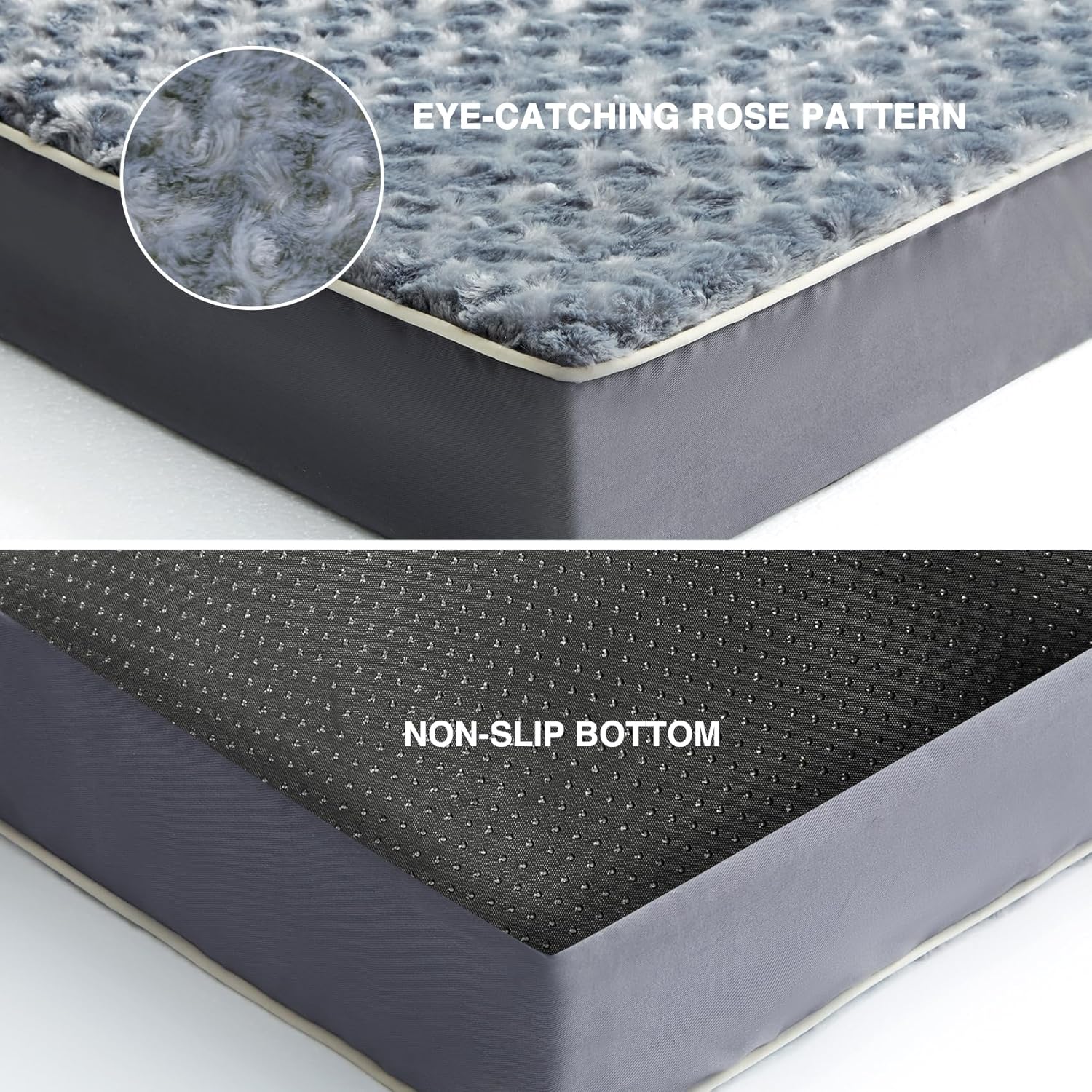WESTERN HOME WH Cama grande para perros grandes, camas para perros de gran...