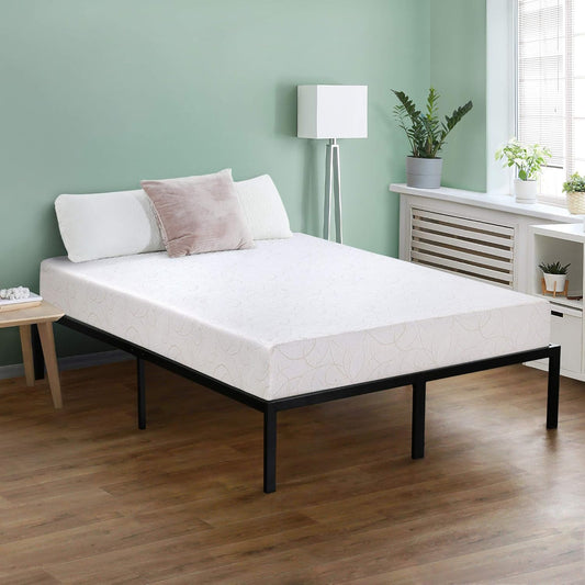 Olee Sleep Colchón de espuma viscoelástica I-Gel Deluxe Comfort de 7 pulgadas,