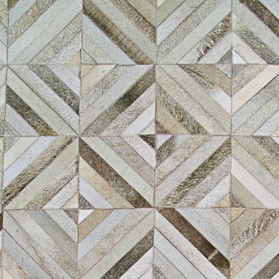 Couristan Chalet Blocks - Alfombra color marfil, 3'4" x 5'4"