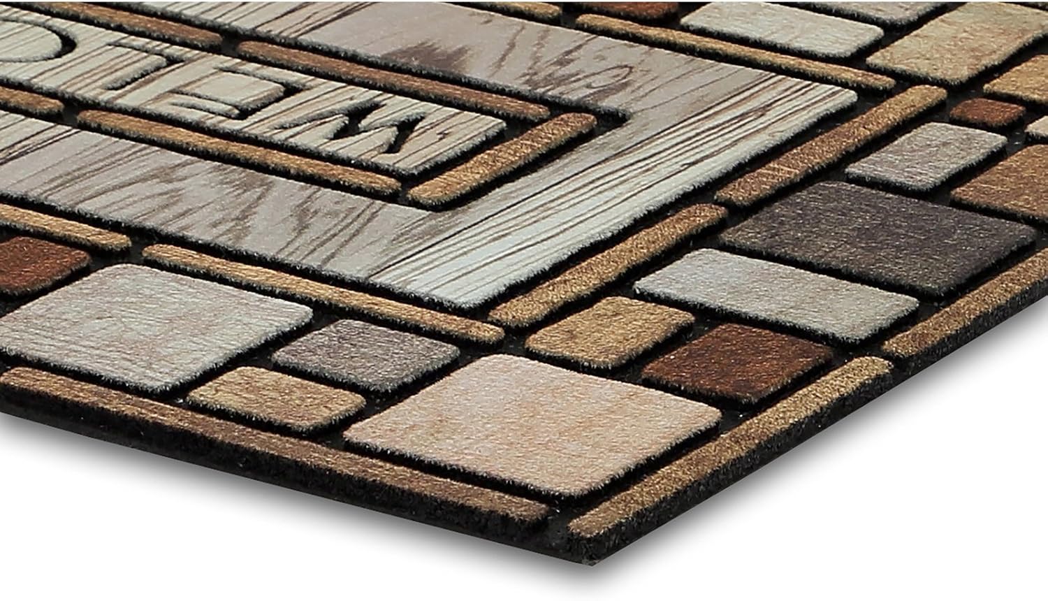 Mohawk Home Doorscapes Drifted Nature - Tapete para puerta de entrada, 18 x 30...
