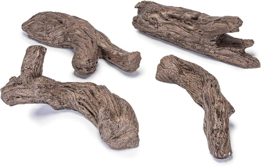 Peterson Real Fyre - Juego de troncos de madera flotante costera de 18 pulgadas...