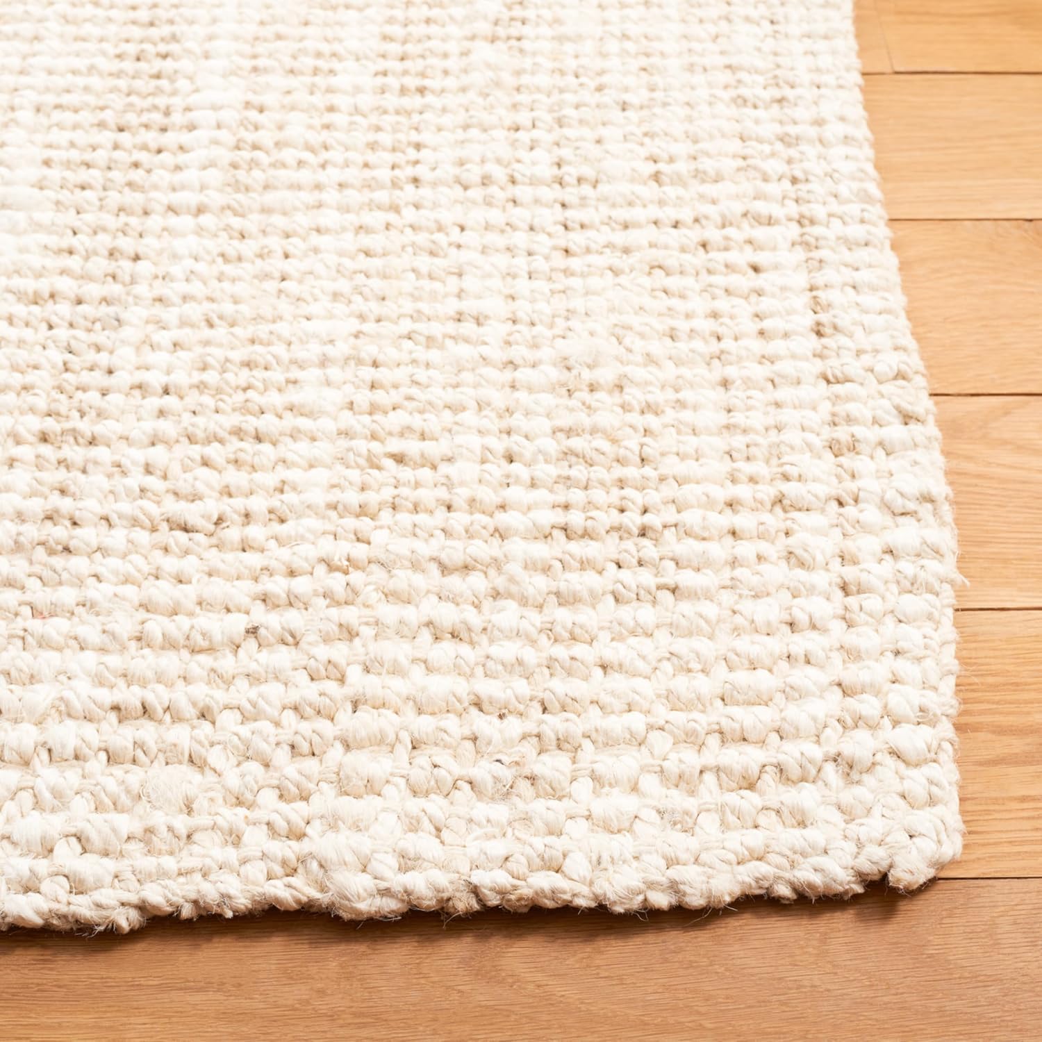 Safavieh colección Natural Fiber - Alfombra decorativa de 3 x 5 pies, marfil,...