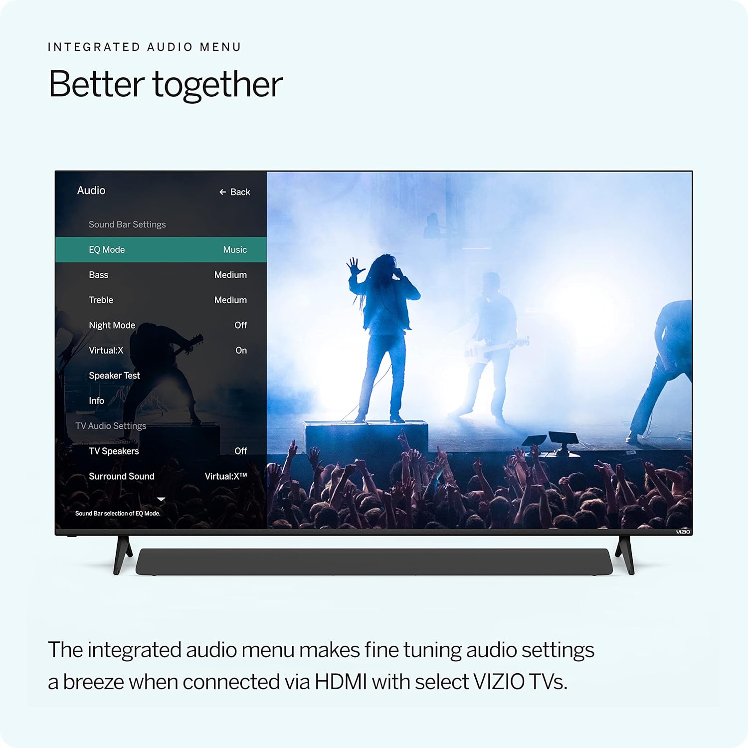 VIZIO Barra de sonido envolvente 2.1 todo en uno de la serie M con 6 altavoces...