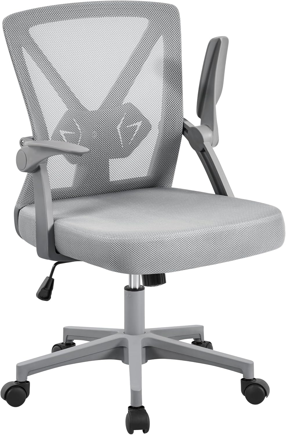 Yaheetech Silla de oficina de malla, silla giratoria de escritorio, silla de...