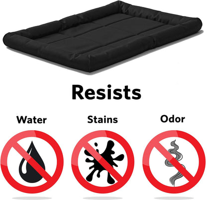 Cama para perros ultra rugosa Maxx, 36 pulgadas, Negro