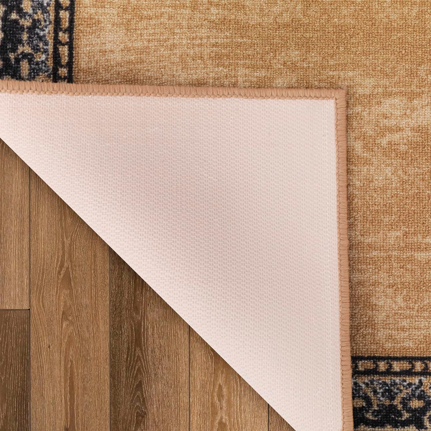 Antep Rugs Alfombras Bordered Modern 2x5 antideslizante (antideslizante) pelo...