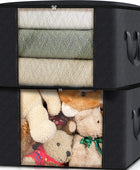 Fab totes Paquete de 2 bolsas de almacenamiento plegables para mantas,...