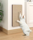 WAY BASICS Rascador premium para gatos montado en la pared (hierba gatera...