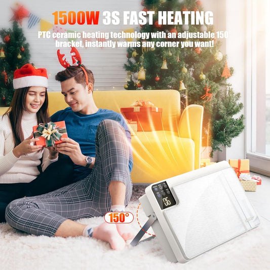 Calentador eléctrico para uso en interiores, calentador de pared enchufable de