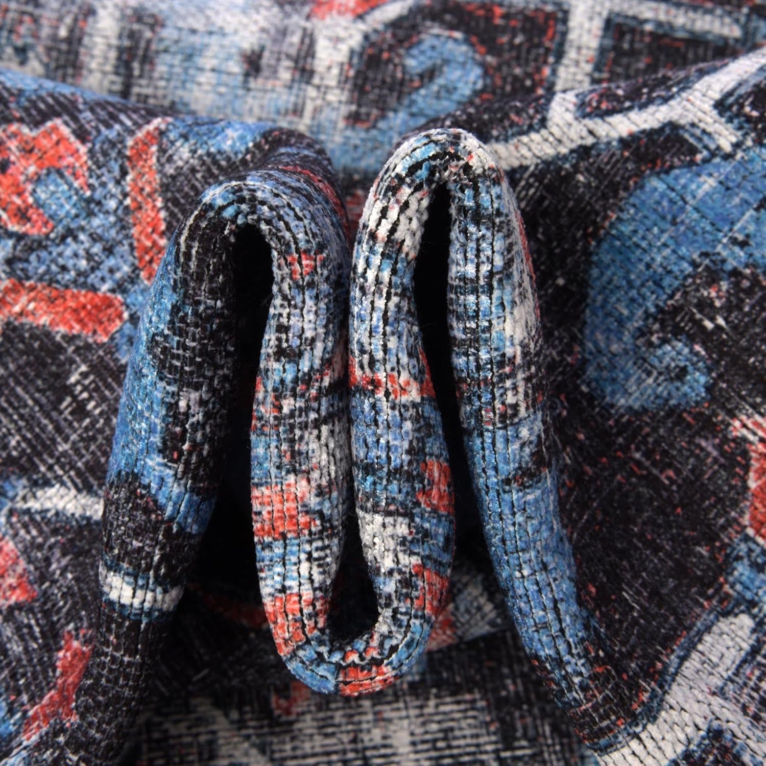 Unique Loom Mangata Collection - Alfombra de área Mahtaab (rectangular 5 pies...