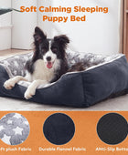 GASUR Cama rectangular para perros grandes, acogedora cama lavable, sofá...