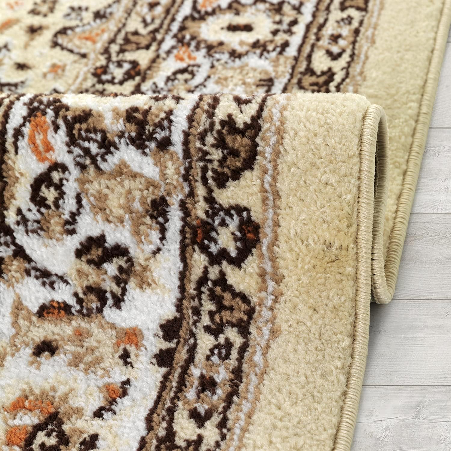 Antep Rugs - Alfombra oriental de 5 x 7 con medallón tradicional para interior...