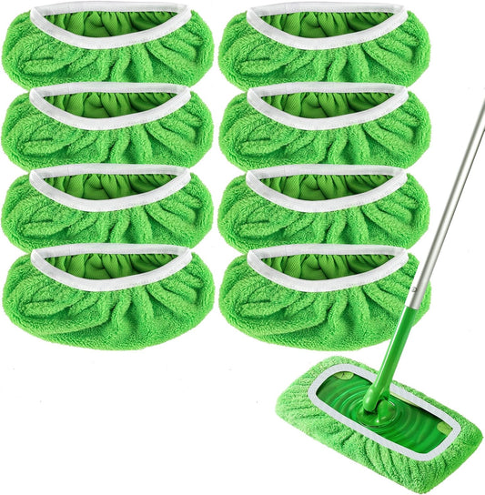 Almohadillas de fregona reutilizables compatibles con trapeador Swiffer Sweeper...