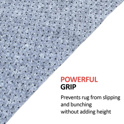 Almohadilla de alfombra de 0.025 pulgadas de grosor de 5 x 8 pies con agarre