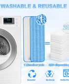 Almohadillas de repuesto para trapeador compatibles con Swiffer PowerMop,...