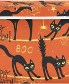 GAIGEO Halloween Black Cat Collapsable Storage Cubes, Closet Organizers,...