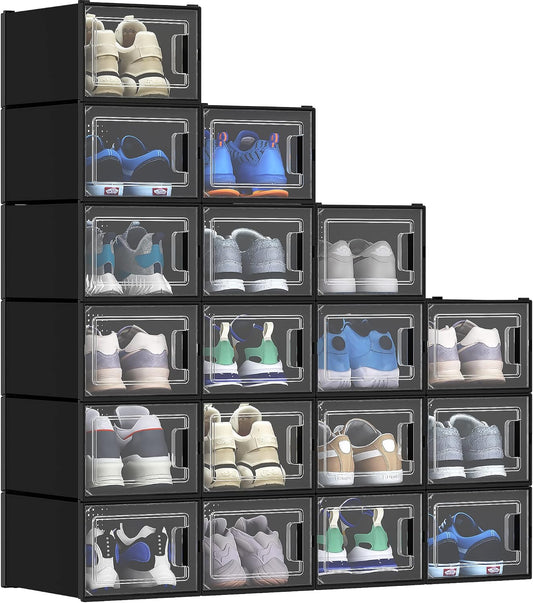 YITAHOME - Caja de almacenamiento de zapatos, tamaño M, 18 organizadores de...
