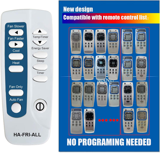 Repuesto para control remoto de aire acondicionado Frigidaire que aparece en la...