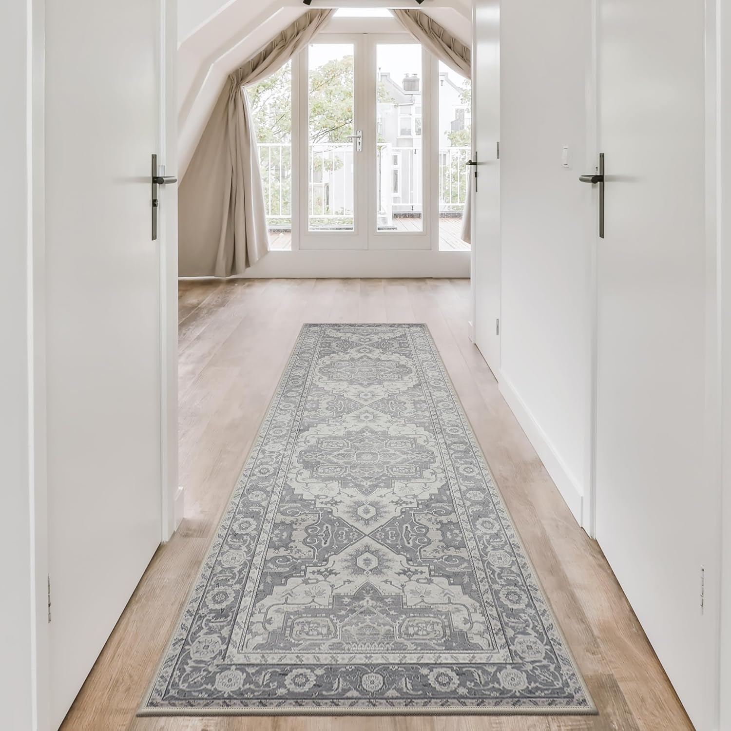 Alfombras de pasillo y corredor, tapetes de cocina, antideslizantes, lavables a...