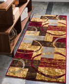 Unique Loom Barista Collection - Alfombra Kouillou (2 pies 2 pulgadas x 10...