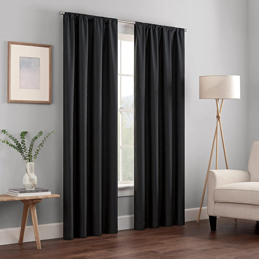 Eclipse Kendall - Cortinas térmicas blackout modernas con pasabarras para...
