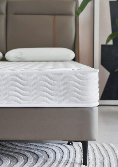 Colchón híbrido Homelife de resortes interiores de 6 pulgadas con capa de