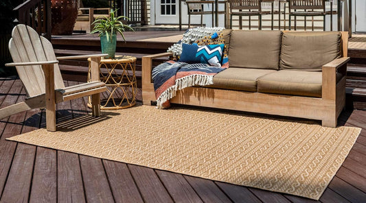 Unique Loom - Alfombra colección de círculos abstractos, de transición para...