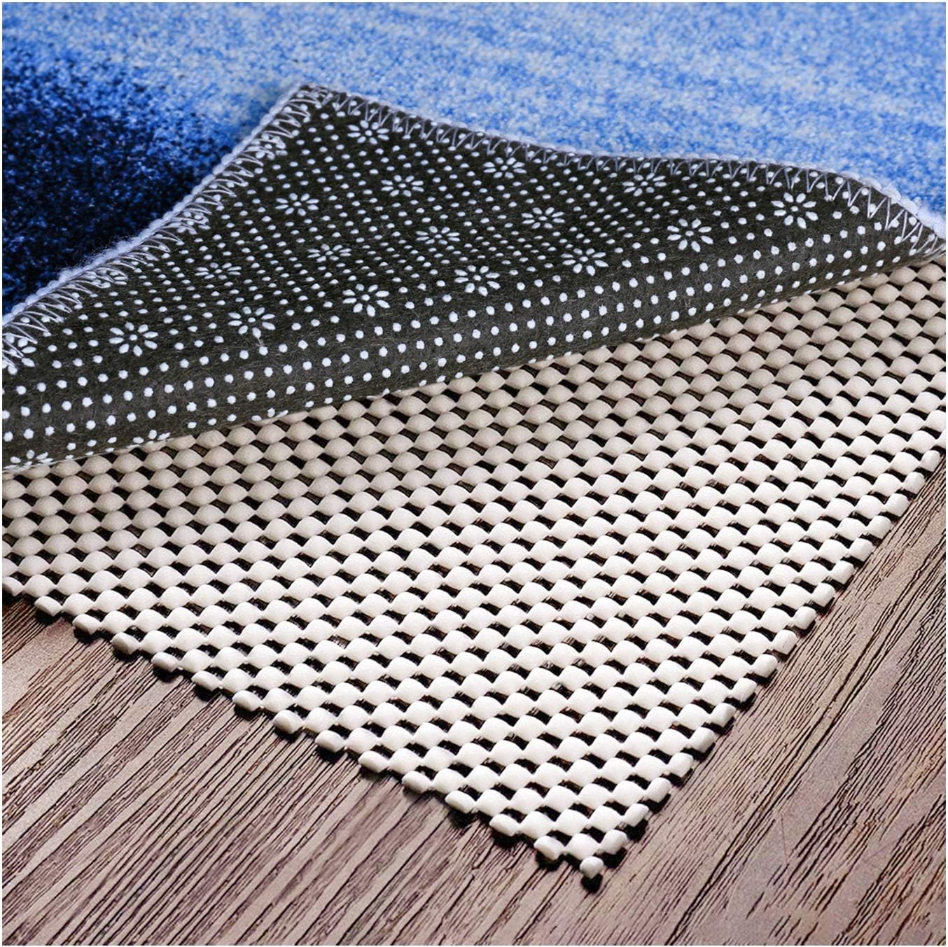 Almohadilla antideslizante para alfombra, 8 x 10 pulgadas, almohadilla de...