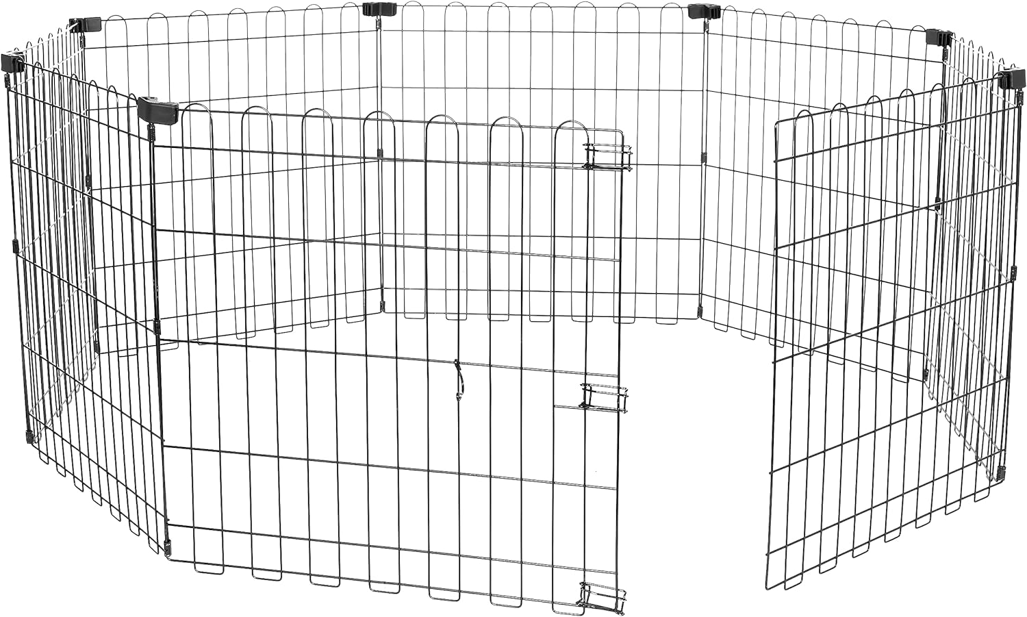 Tienda Basics Bolígrafo de metal octogonal plegable para perros, extra pequeño,...