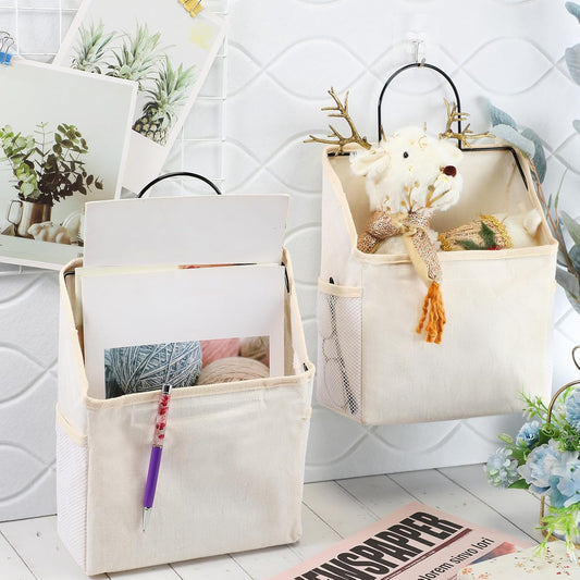 12 bolsas de almacenamiento para colgar en la pared, bolsa organizadora para