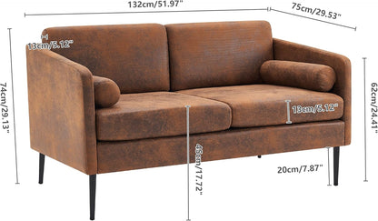 Silla moderna con brazo decorativo para sofá individual, muebles de sala de
