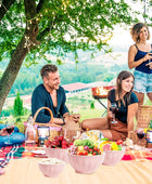 Tazones para mezclar con tapas, 4 cuencos grandes de plástico para mezclar,...