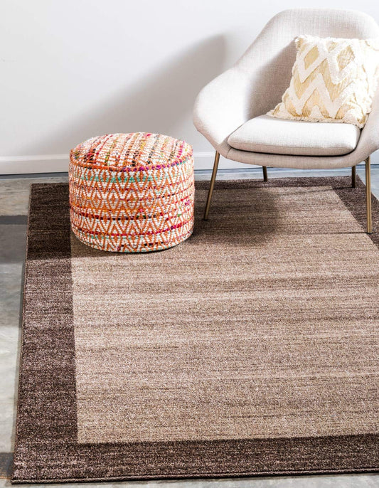 Unique Loom Del Mar Collection - Alfombra de transición contemporánea,...
