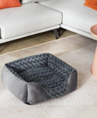 INVENHO Cama para perros grandes, medianos y pequeños, rectangular, lavable,...