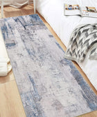 famibay Alfombra de pasillo de 2 x 6 pies con respaldo de goma, moderna...