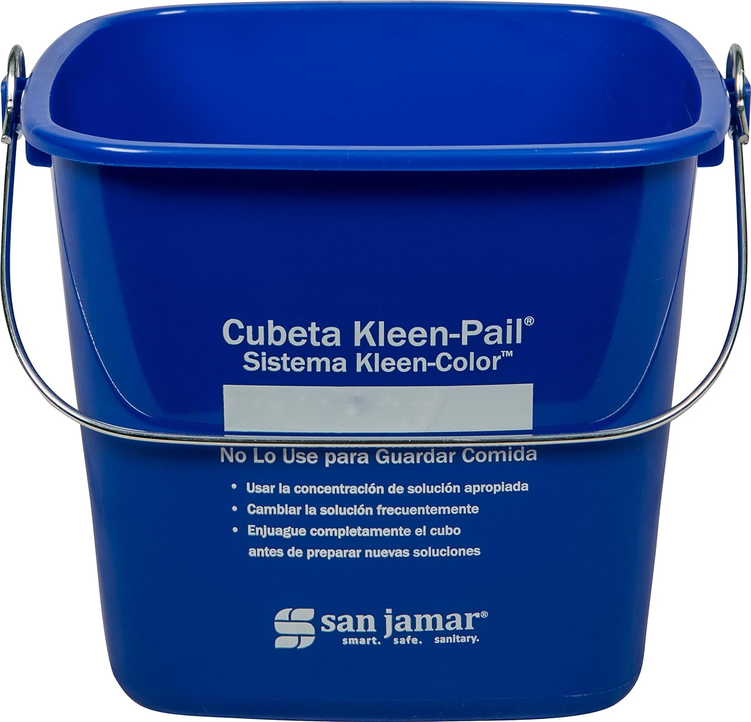 Kleen-Pail Cubeta de limpieza comercial., Azul