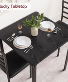 Mesa para 2 Juegos de Cocina y Comedor, 29.1329.1329.93, Negro