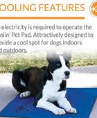 K&H Pet Products Coolin' - Tapete de enfriamiento para mascotas, cama de perro...