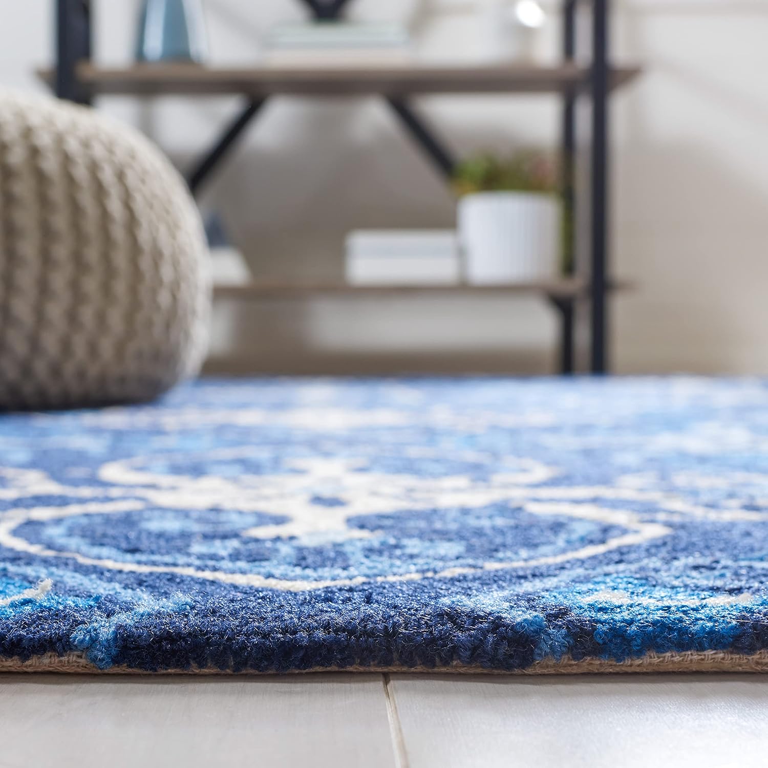 SAFAVIEH Four Seasons Collection FRS232A - Alfombra floral enganchada a mano, 8...