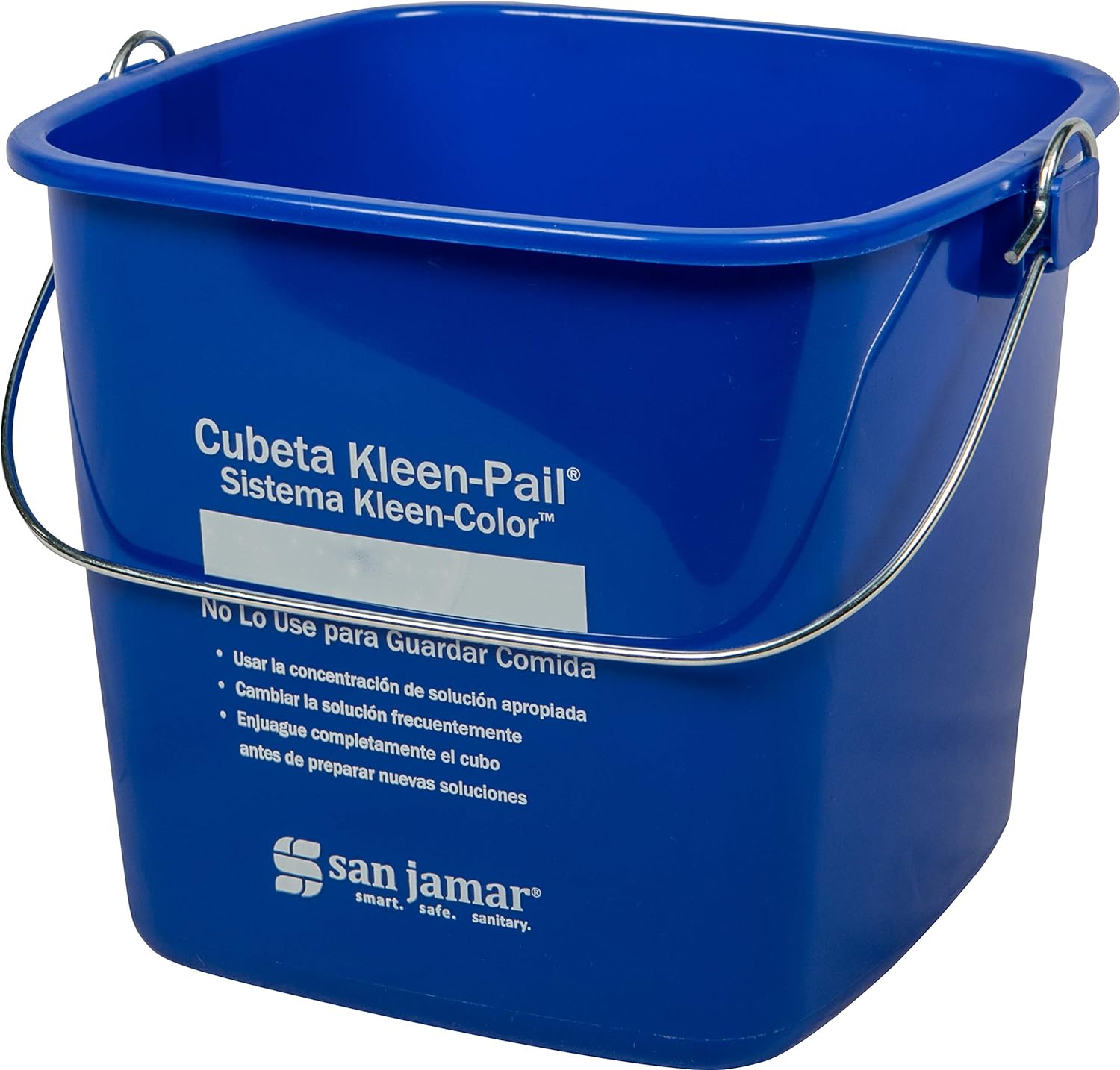 Kleen-Pail Cubeta de limpieza comercial., Azul