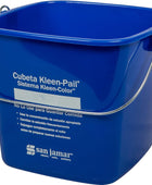 Kleen-Pail Cubeta de limpieza comercial., Azul