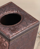 Funda cuadrada para caja de pañuelos, tamaño grande, soporte para pañuelos...