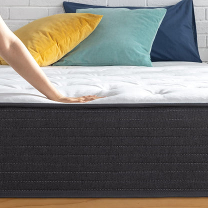 Colchón híbrido Comfort Essential de 10 pulgadas, soporte para aliviar la