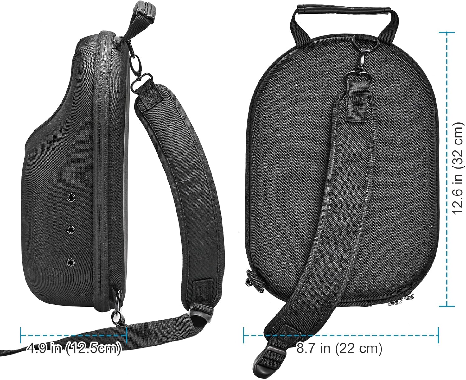 ProCase Estuche rígido de viaje para gorros, bolsa de almacenamiento para 5-6...